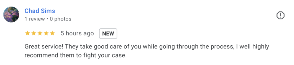 Charlotte Catastrophic Injury Client Review